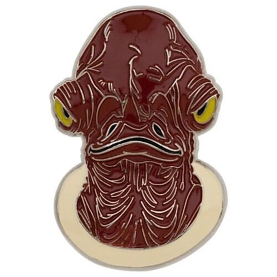 Pin Star Wars Serie 3 - Exclusivo de la Tienda Disney Almirante Ackbar Foto 1 de 1
