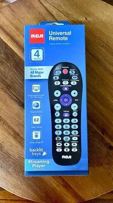 **UNTESTED** RCA Platinum Pro Universal Remote - Model RCR414BHE - Image 1 of 4