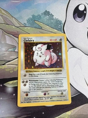 Clefairy Holo SHADOWLESS - Base Set 5/102 - Pokemon TCG - - Image 1 of 4