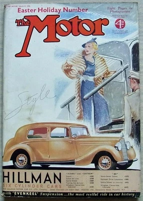 THE MOTOR Magazine 31 Mar 1936 Easter Holiday Number  RAC Rally Report & Results - Image 1 of 4