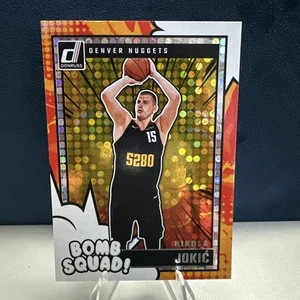 2024-25 Panini Donruss - Nikola Jokic Bob Squad Disco Variazione Gold Foil RARO - Foto 1 di 2