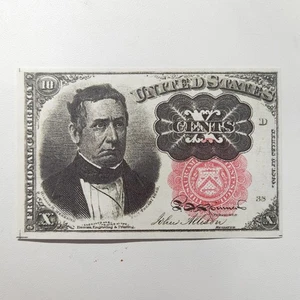 10 Cents 1874 United States Fractional Currency Reproduction US Banknote Fr#1265 - Picture 1 of 4