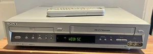 SONY SLV-D900 Nicam VHS VCR Combi DVD Video Cassette Player Remote DVD Faulty - Picture 1 of 16