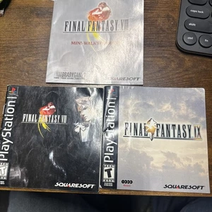 Final Fantasy VIII- IX-VIII GH- SOLO MANUALES***** - Imagen 1 de 4