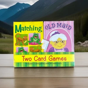 Old Maid And Matching Card Games 2008 nuevo precintado - Imagen 1 de 4