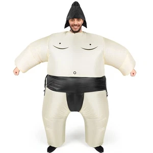 Costume gonfiabile sumo adulto lottatore tute da lotta costume gonfiabile... - Foto 1 di 7