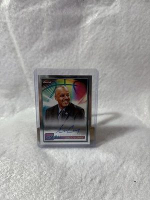 2021 Topps Finest - Finest Autographs #FA-DCR Dell Curry (AU) - Image 1 of 2
