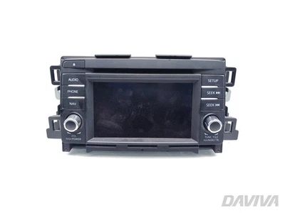 Mazda 6 Radio-GPS-Navigationskopfeinheit 2013 Estate 4/5dr GKK966DV0A (12-20) - Image 1 of 4