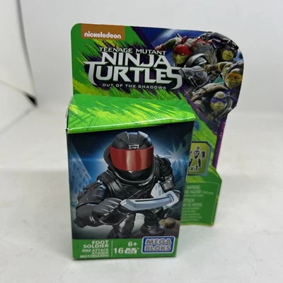 Mega Bloks Teenage Mutant Ninja Turtles Out Of The Shadows Foot Soldier 16 piezas Nuevo en caja Foto 1 de 4