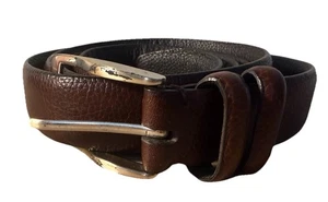 brauner Herren Ledergürtel Gr. 48 - Bild 1 von 6