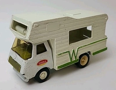 Juguete Tonka vintage. Casa rodante/autocaravana Winnebago. Acero prensado años 70. Foto 1 de 4