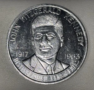 Vintage John Fitzgerald Kennedy Distinguished Elks Series, BPOE Elks Token - Picture 1 of 5