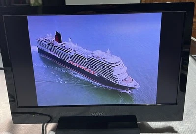 Sanyo 19" Flat Screen TV Model #DP19241 - NO Remote-Gaming TV - Image 1 of 4