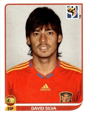 2010 Panini FIFA World Cup South Africa Sticker David Silva Spain #578 - Image 1 of 2