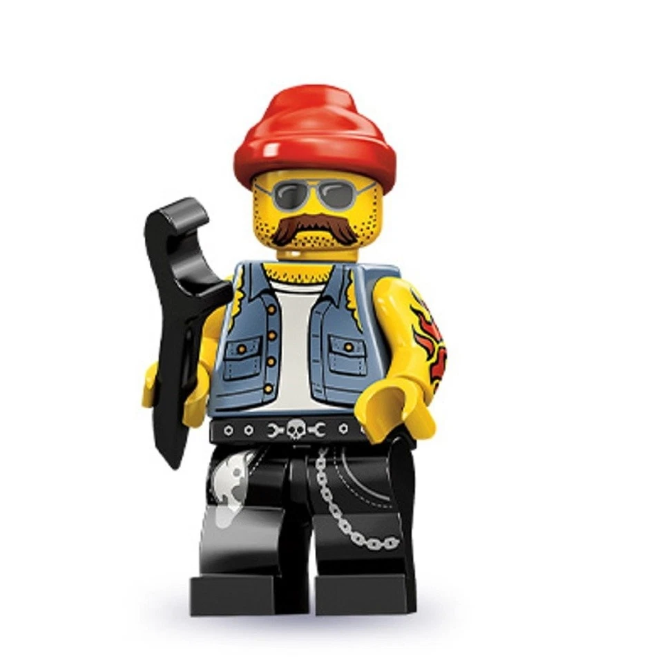 LEGO Series 10 Collectible Minifigures 71001 - Motorcycle Mechanic New - Image 1 of 1