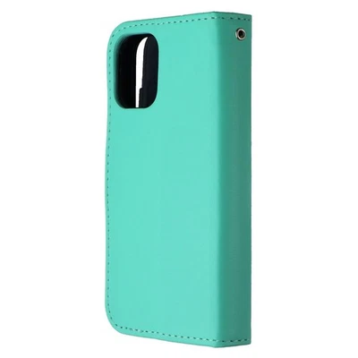 MyBat MyJacket Flip Cover Wallet for Apple iPhone 12 Mini - Green - Image 1 of 3