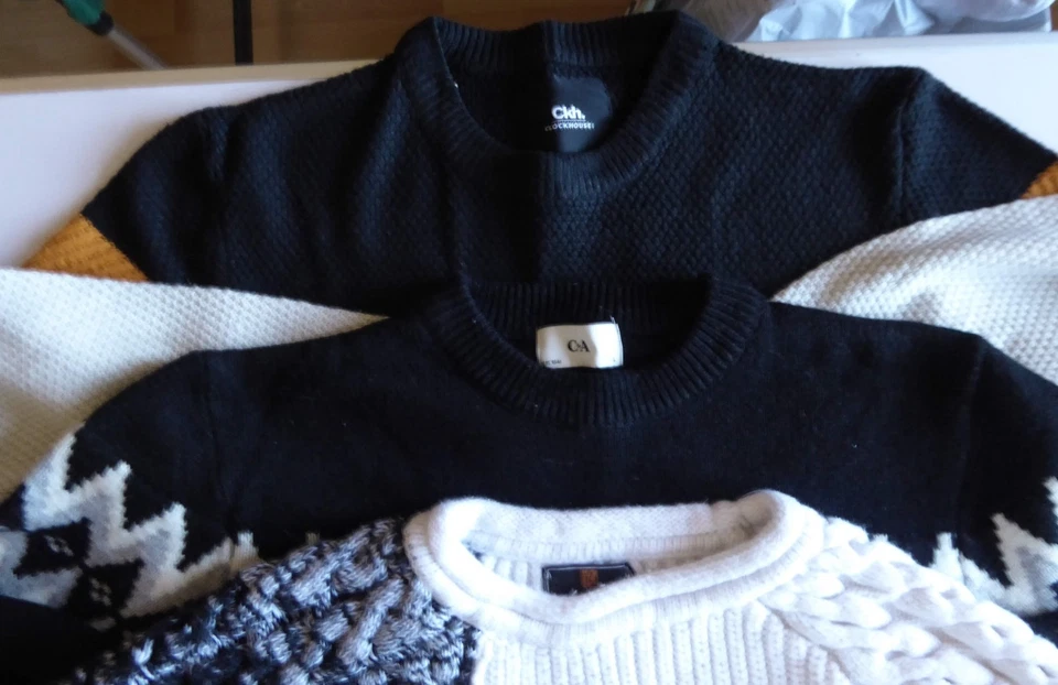 3 Stück Winter Pullover Herren C&A  Tazzio Größe L - Bild 1 von 4
