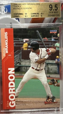 2006 Wichita Wrangler choice Alex Gordon  BGS. 9.5. 💎💎 - Image 1 of 4