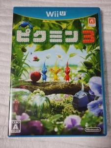 GY7 Pikmin 3 Nintendo Wii U Game soft Ship Free - Picture 1 of 1