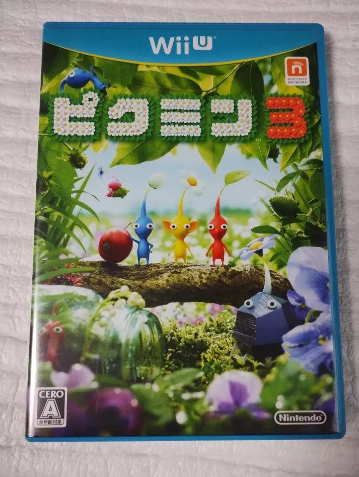 GY7 Pikmin 3 Nintendo Wii U Game soft Ship Free - Image 1 of 1