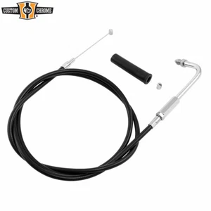 44.5“+Free 3.7” Black Vinyl Throttle Cable Fits For Harley Touring FL 1981-1995 - Bild 1 von 10