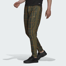 Adidas Tiro Tartan Pant - Focus Olive/Plaid - Men's Medium