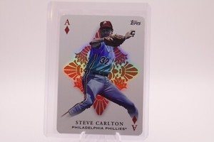 STEVE CARLTON 2023 TOPPS SERIES 2 ALL ACES FOIL INSERT PHILADELPHIA PHILLIES