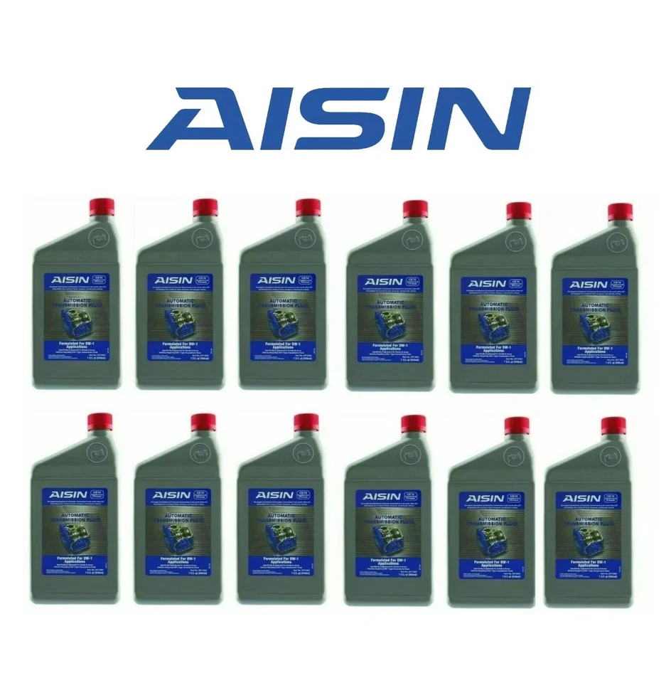 Juego de 12 fluidos de transmisión automática ATF DW-1 Aisin para Honda Acura Isuzu Foto 1 de 1