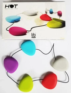 LO ÚLTIMO por LIB multicolor SILICONA GUIJARROS TRIVET diseño por ERWAN PERON hecho en FRANCIA - Imagen 1 de 4