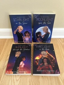 The Apricity Series Signed 4 Book Set: Starlight Moonlight Sunlight Firelight - Imagen 1 de 6