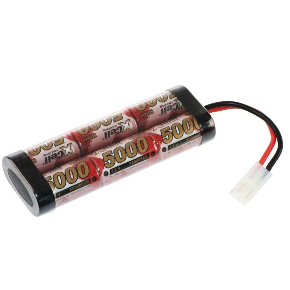7,2 X-Cell Akkus Racing Pack 7,2 V 5000 mAh NI-MH Akku - Bild 1 von 1