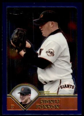 2003 Topps Chrome Сидни Понсон San Francisco Giants #T113 - Изображение 1 из 2