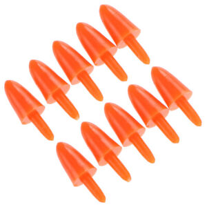 DIY Crafts: Orange Decor Plastic Snowman - Set of 200pcs