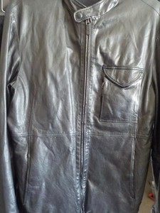 armani lambskin leather jacket