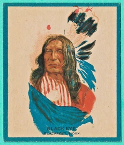 1933 V254 - PAPOOSE GUM - CANADA - #39 BLACK EYE -  HTF - EXCELLENT - NO CREASES - Picture 1 of 2