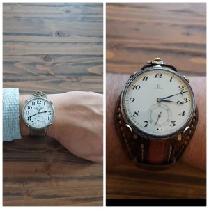 Omega Pocket Watch Conversion Kit - Picture 1 of 24