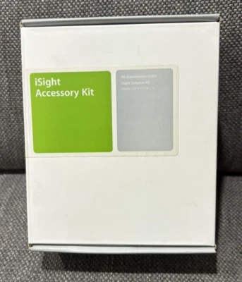 Vintage Apple iSight Accessory Kit in ORIGINAL BOX M9314G/B - Image 1 of 3