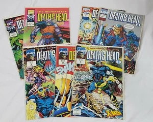 The Incomplete Death's Head & Death's Head II, mini lotto di 7 fumetti Marvel - Foto 1 di 8
