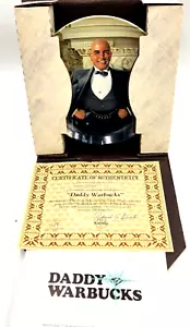 1982 Edwin M. Knowles Daddy Warbucks Annie Sammlerplatte G15208 COA - Bild 1 von 20