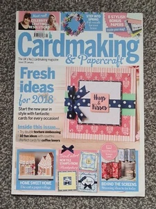 Cardmaking & Papercraft Magazine, Issue 178, January 2018 - Craft - Foto 1 di 2