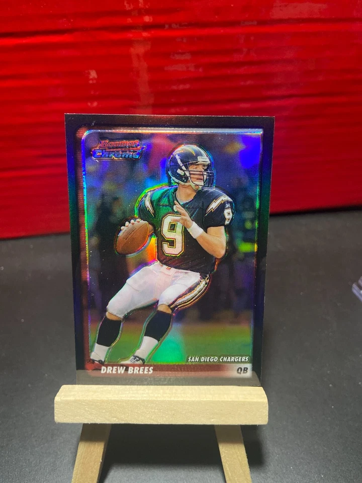 2003 Bowman Chrome Refractors #107 Drew Brees /500 - Image 1 of 1