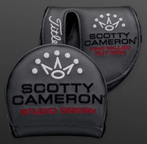 Scotty Cameron Titleist Coverall Mid-Round Mallet RH Putter Headcover (grau) - Bild 1 von 3