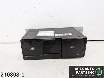 Reproductor de audio Hyundai XG350 2004 3,5 L unidad cambiadora de CD de 6 discos fabricante de equipos originales Foto 1 de 4