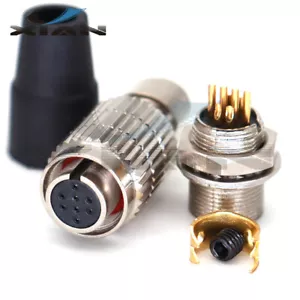 Hirose HR25-7TP-8S 8Pin Connector for Industrial Camera ACC-01-3000/3005/3006 - Picture 1 of 14
