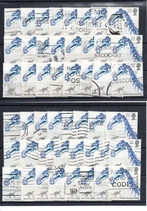 GB Commems. - Wholesale (C48) 1991 Dinosaurs - 22p x 48 - Used - Picture 1 of 1