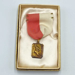 Vtg 1950's NYAC New York Athletic Club Bronze Dieges & Clust Water Polo Medal - Picture 1 of 4