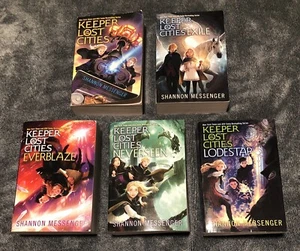 Keeper of the Lost Cities Books 1-5 By Shannon Messenger Paperback 1, 2, 3, 4, 5 - Picture 1 of 5