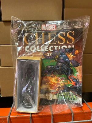 Marvel Chess Figurine Magazine #27 Green Goblin Black King Eaglemoss - Image 1 of 3