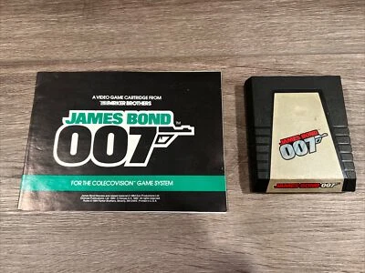 James Bond 007 - ColecoVision - Cartridge With Manual - Image 1 of 4