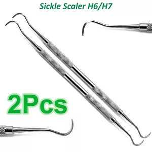 Sichel Scaler Anterior Posterior Hygiene Sichel Scaler Dental Stahl Instrumente - Bild 1 von 4
